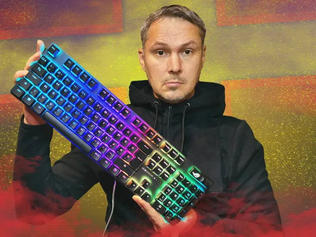 ASUS ROG Strix Scope II NX Snow mechanikus vezetékes billentyűzet