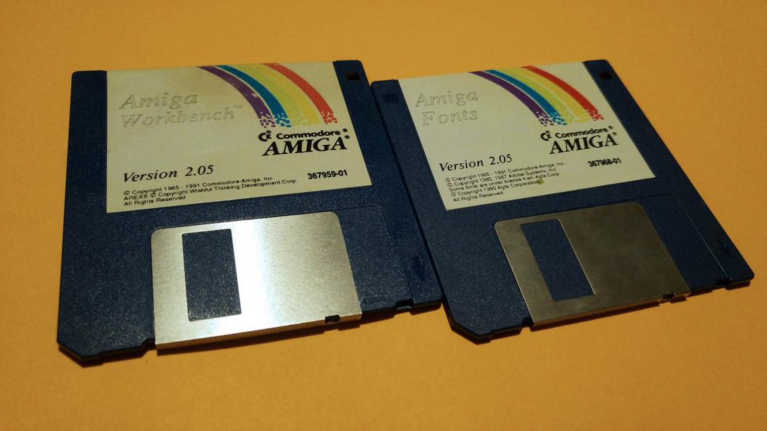 Amiga Workbench Version 2.05, Amiga Fonts Version 2.05