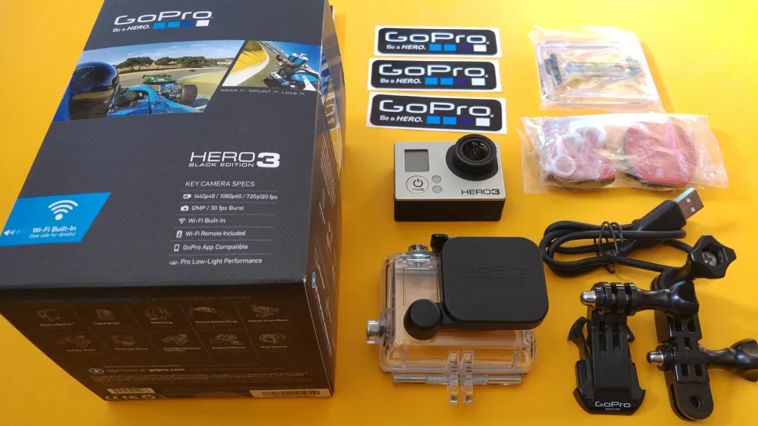 GoPro HD Hero3 Motorsports: Black Edition