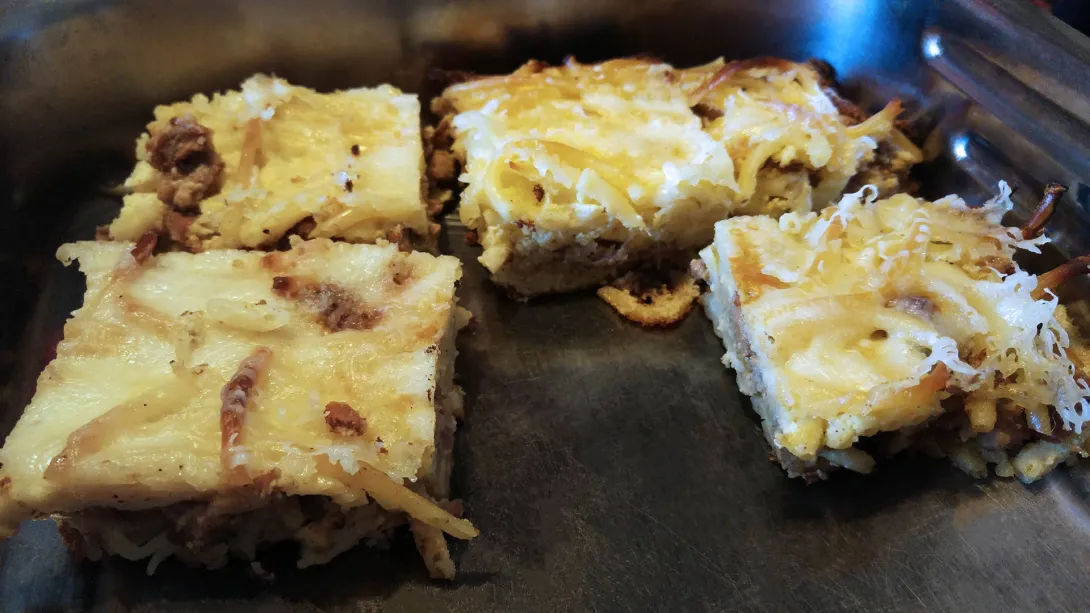 Húsos (mangalica) makaróni sok sajttal