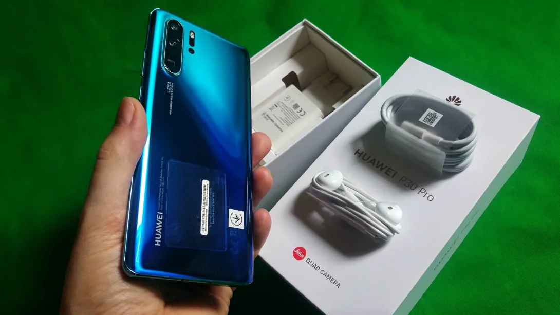 Huawei P30 Pro Dual SIM 256GB 8GB RAM (Aurora Blue)