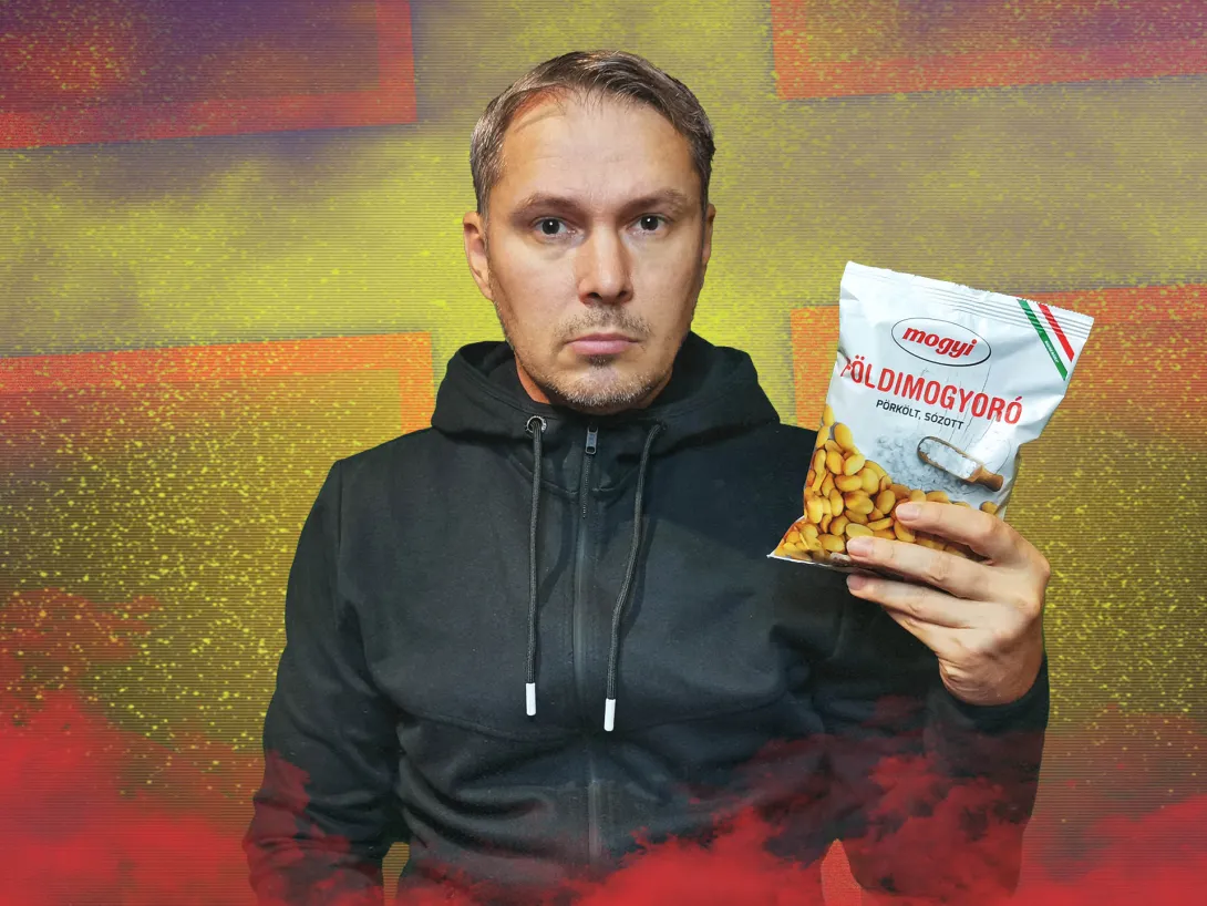 Mogyi pörkölt, sózott földimogyoró