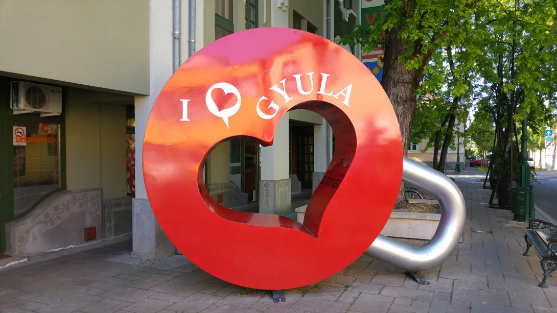 I Love Gyula lakat / Szerelemlakat, Gyula