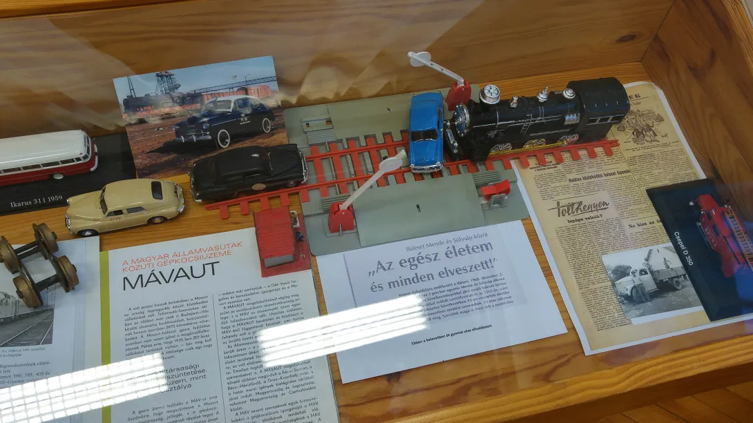 Vasúttörténeti kiállítás Gyomaendrődön