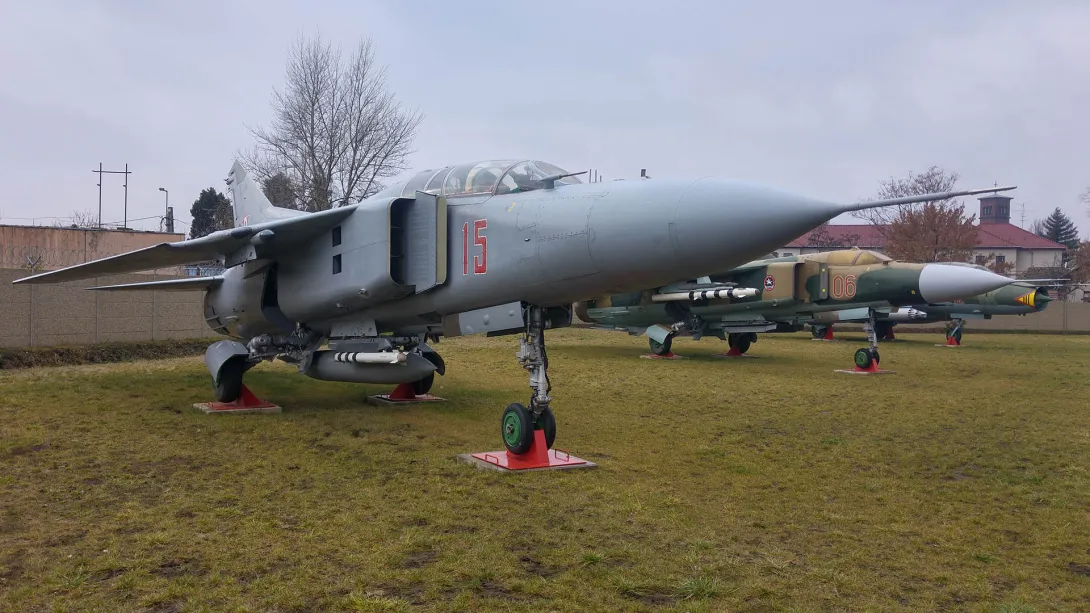 MiG-23UB sugárhajtóműves kiképző repülőgép