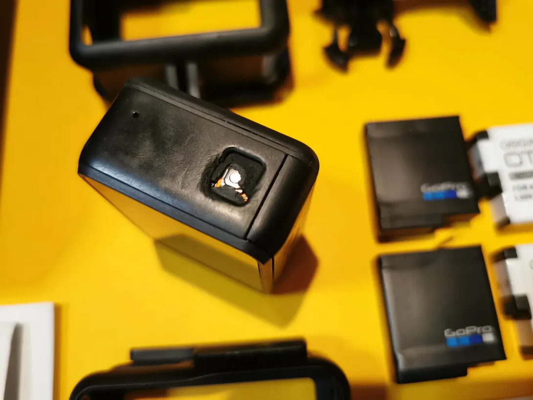 Gumi vetemedés, deformálódás, GoPro HERO7 Black