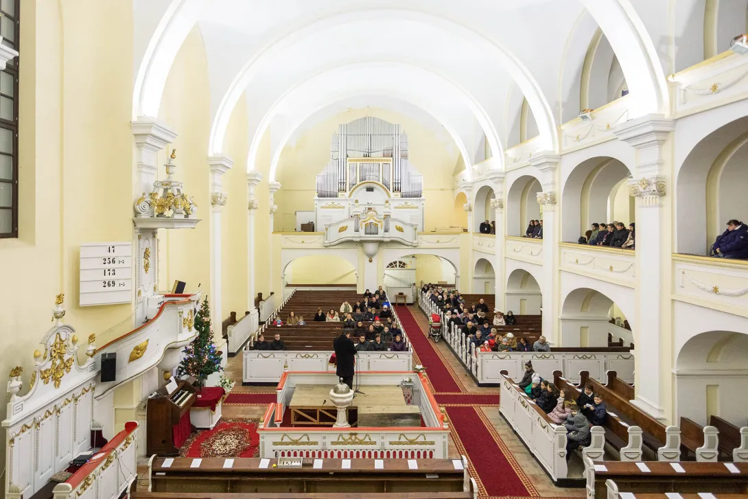 Református ünnepi istentisztelet szenteste