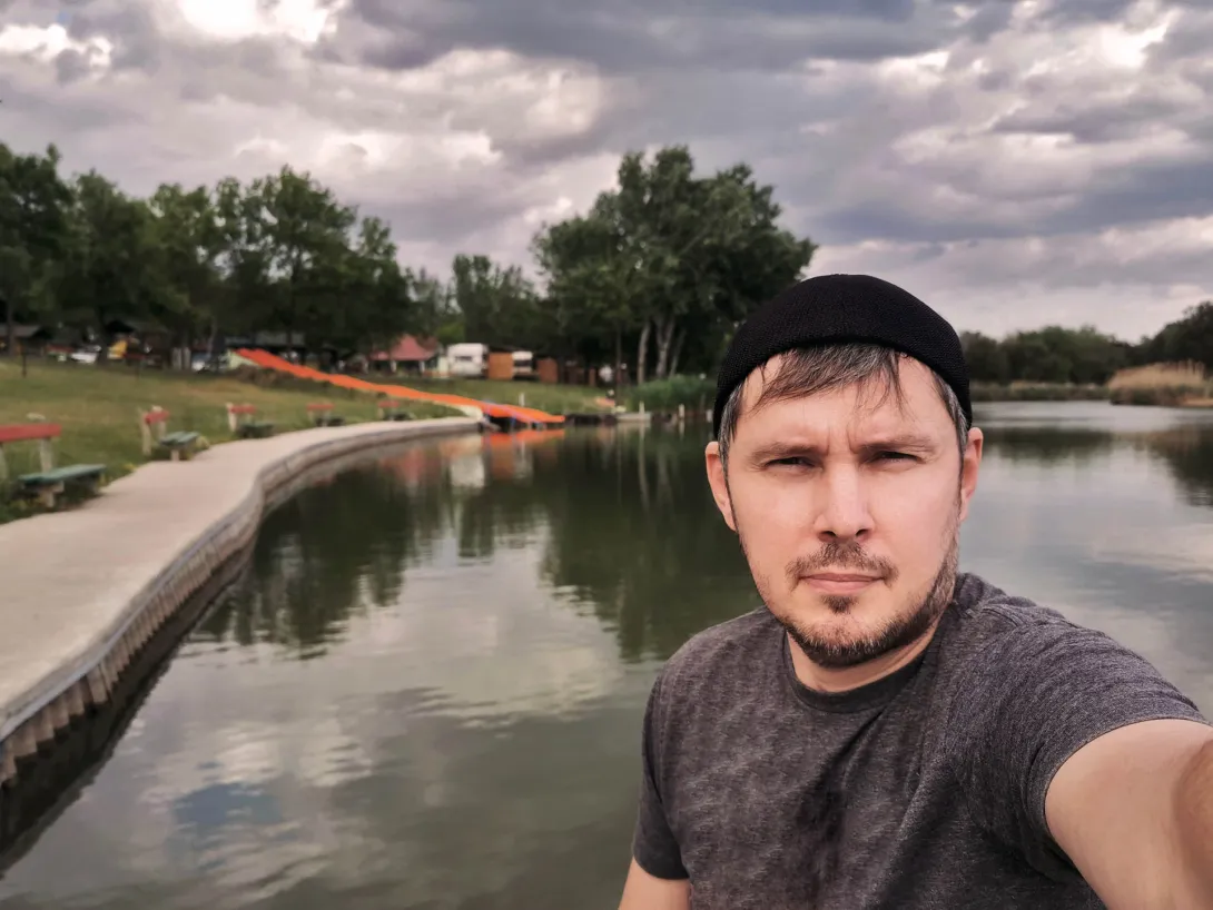 Szabadvízi strand a Templom-zugi holtág északnyugati partján