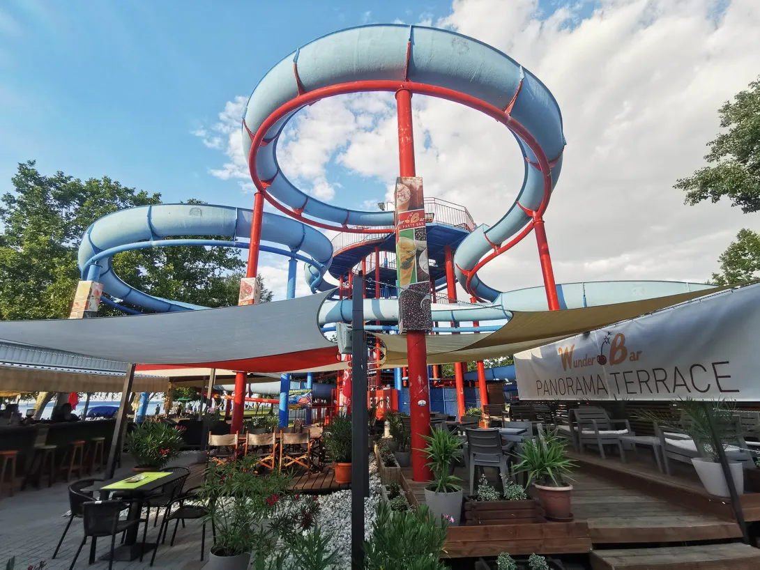 Wunder Bar csúszda, Siófok Aranypart