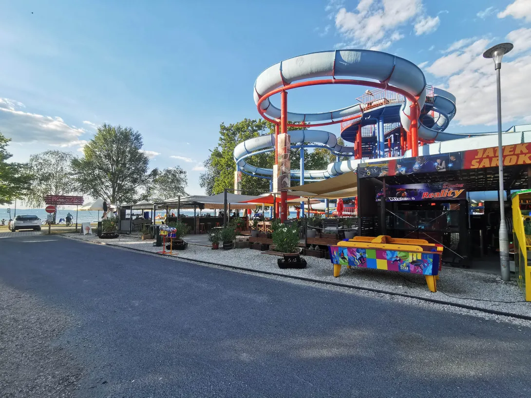 Wunder Bar csúszda, Siófok Aranypart