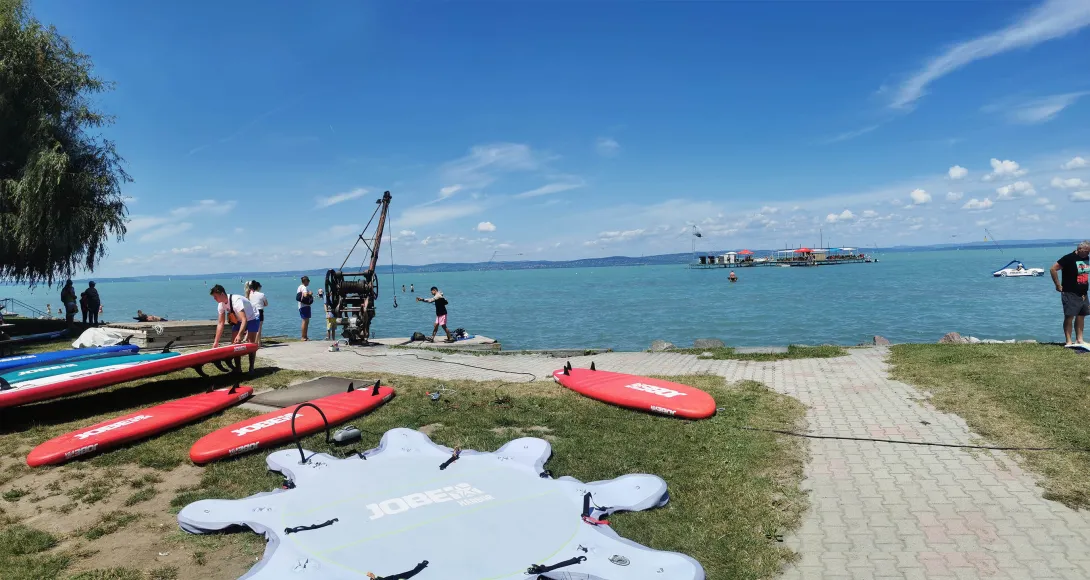 Bamboo Sziget Vízisí Wakeboard, Siófok Aranypart
