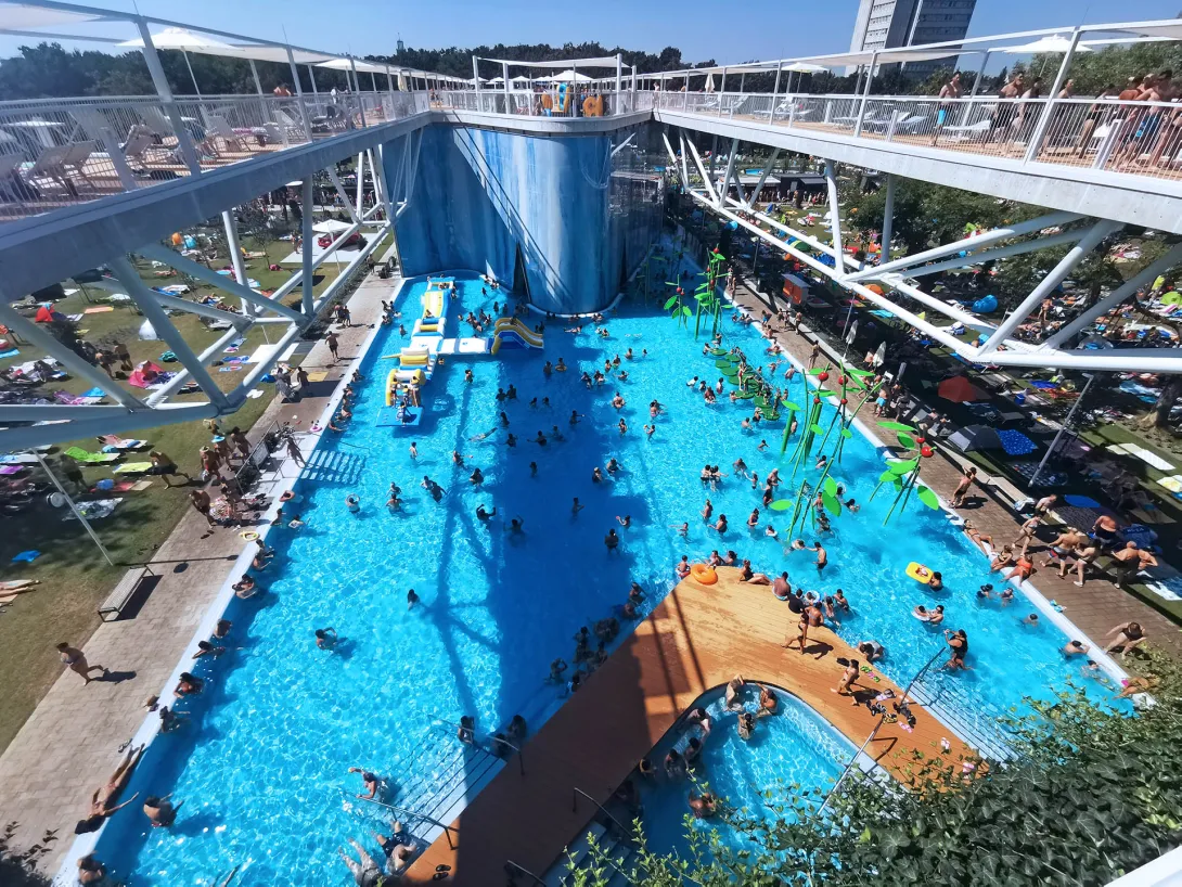 Felnőt kalandmedence, Aquaticum Debrecen Spa