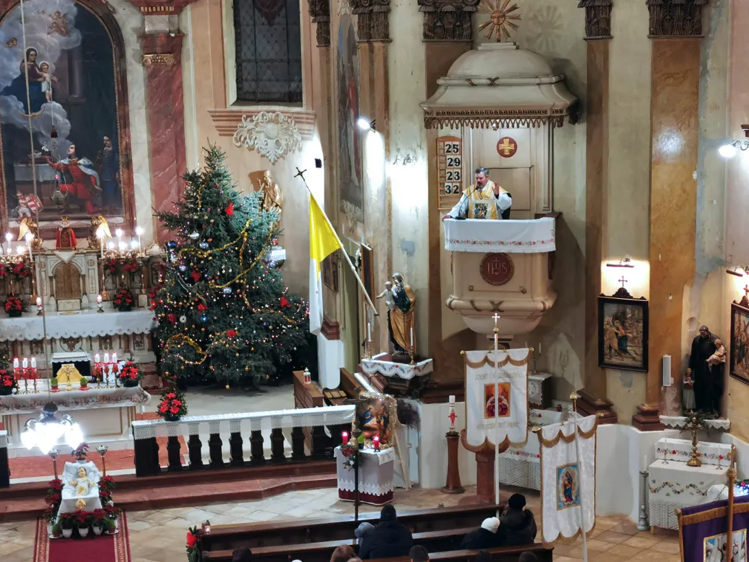 Szentesti (Éjféli) mise, Gyomaendrőd, Szent Imre Katolikus Templom