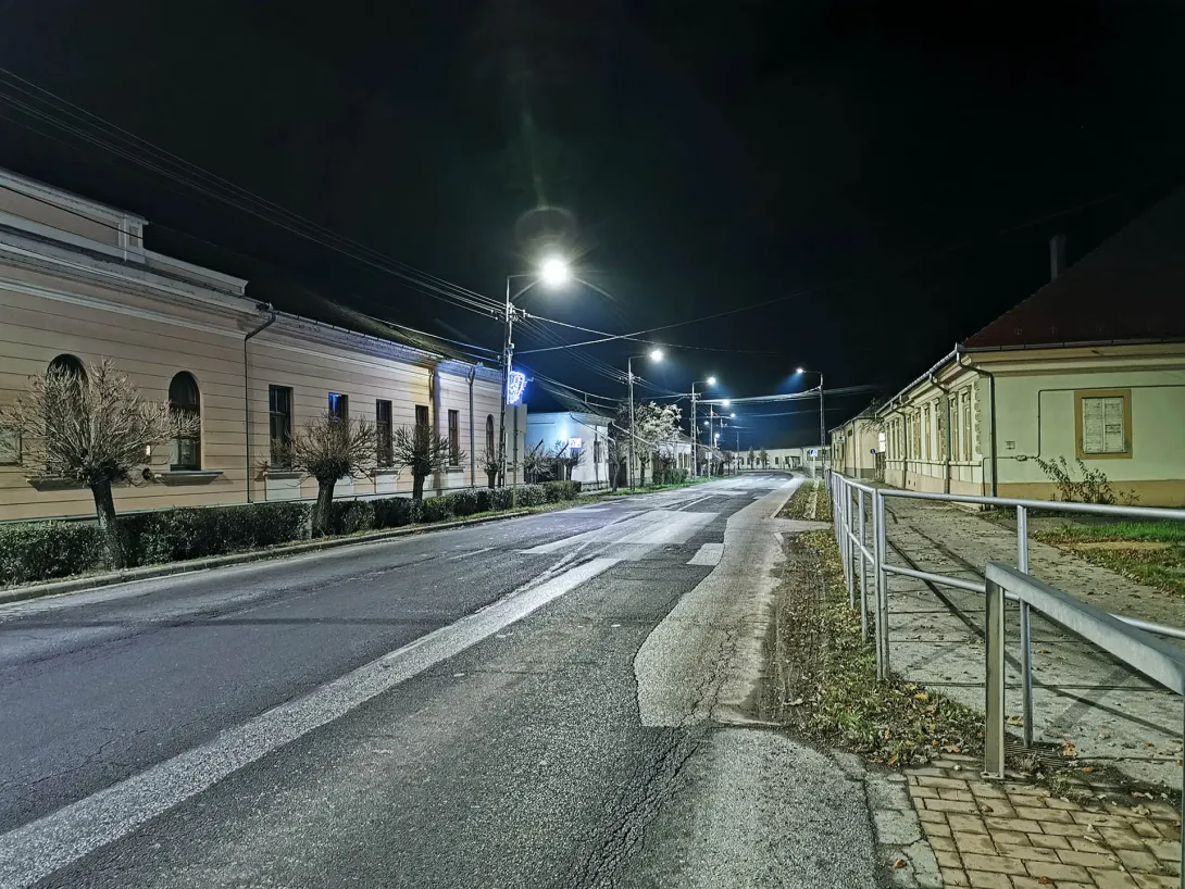 Karácsonyi díszkivilágítás, Gyomaendrőd, Endrődi rész, Fő út