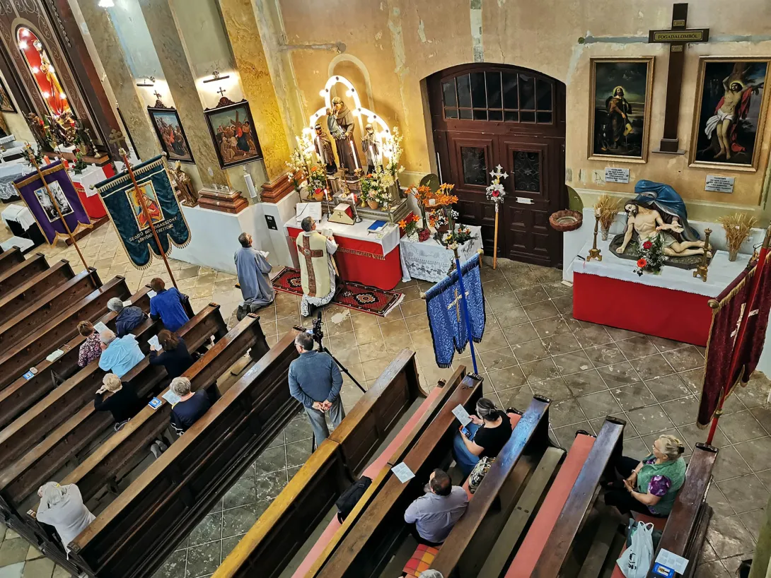 Szent Antal-napi ünnepség és liliomszentelés, Gyomaendrőd, Szent Imre Katolikus Templom