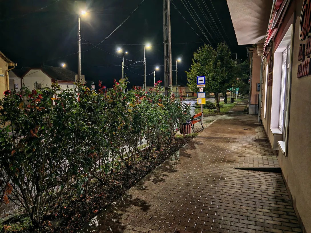 Esti utca eső után, Gyomaendrőd