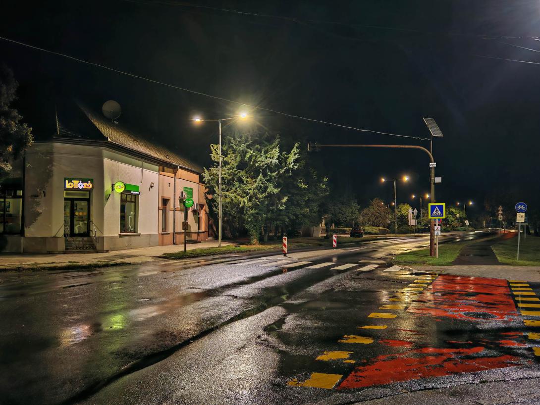 Esti utca eső után, Gyomaendrőd