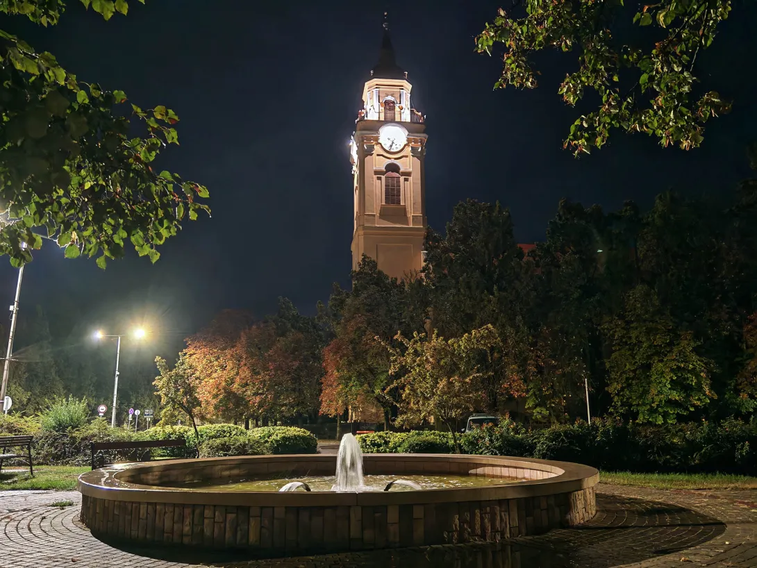 Szökőkút a Szabadság téren, Gyomaendrőd