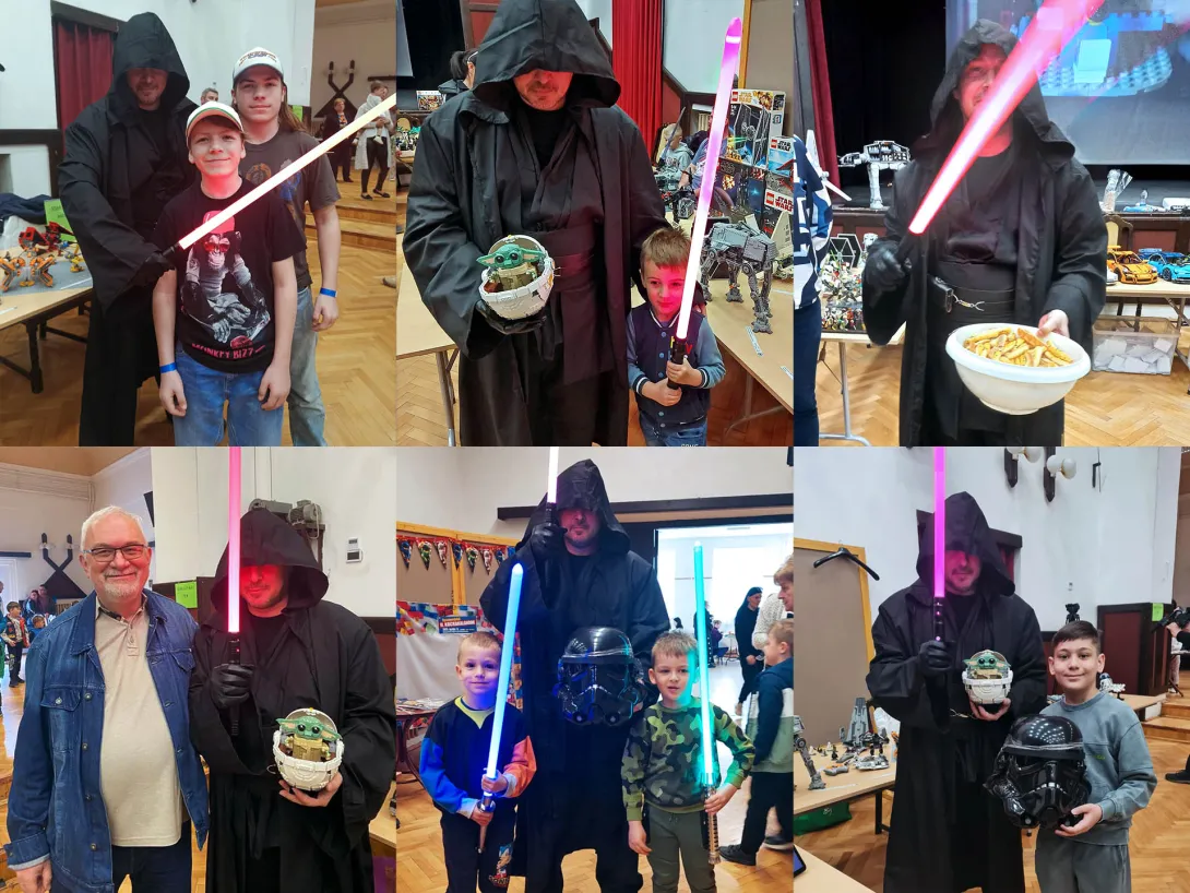 Sötét köpeny, végtelen hatalom, a sötét oldalnak jobb a cosplaye